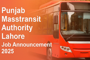 The Punjab Masstransit Authority Management Jobs Lahore 2025 Advertisement