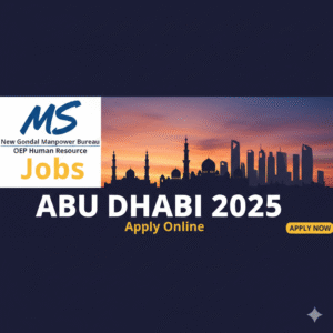 MS New Gondal Manpower Bureau OEP Overseas Jobs 2025 in UAE